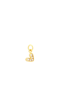 Zircon Heart Charm