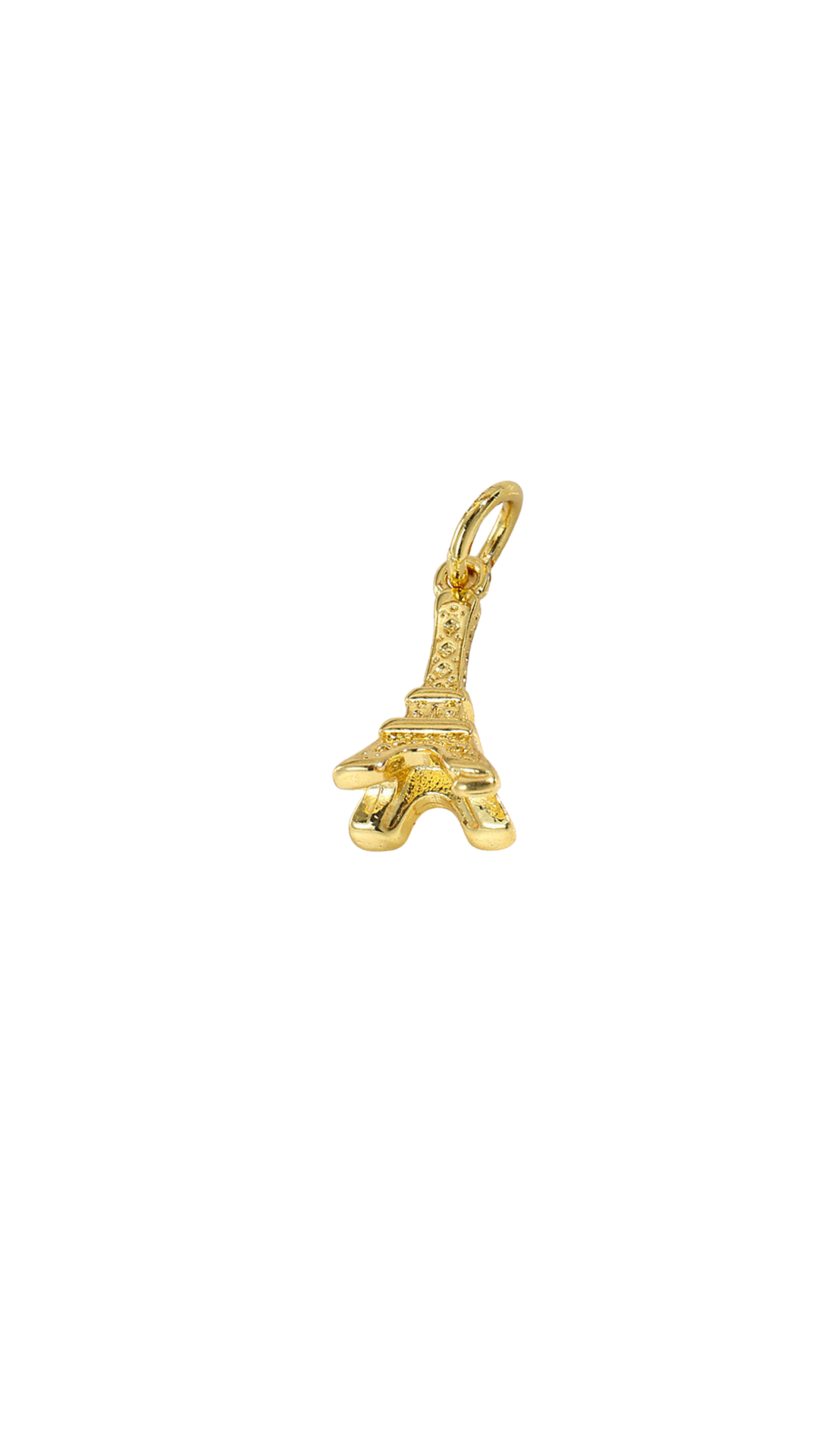 Golden Eiffel Tower Charm