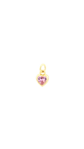 Rose Heart Charm