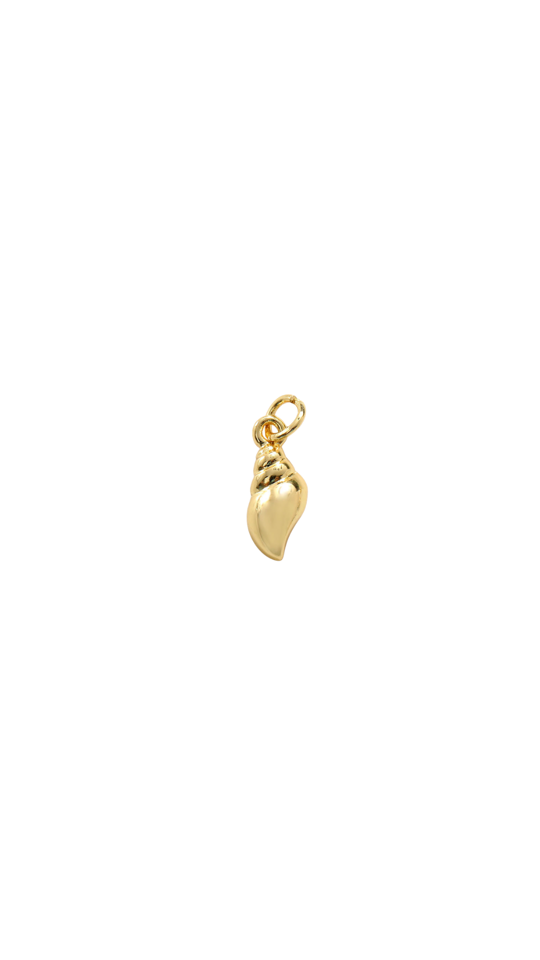 Golden Conch Charm
