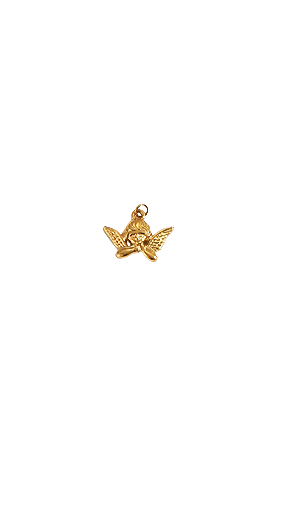 Golden Angel Charm
