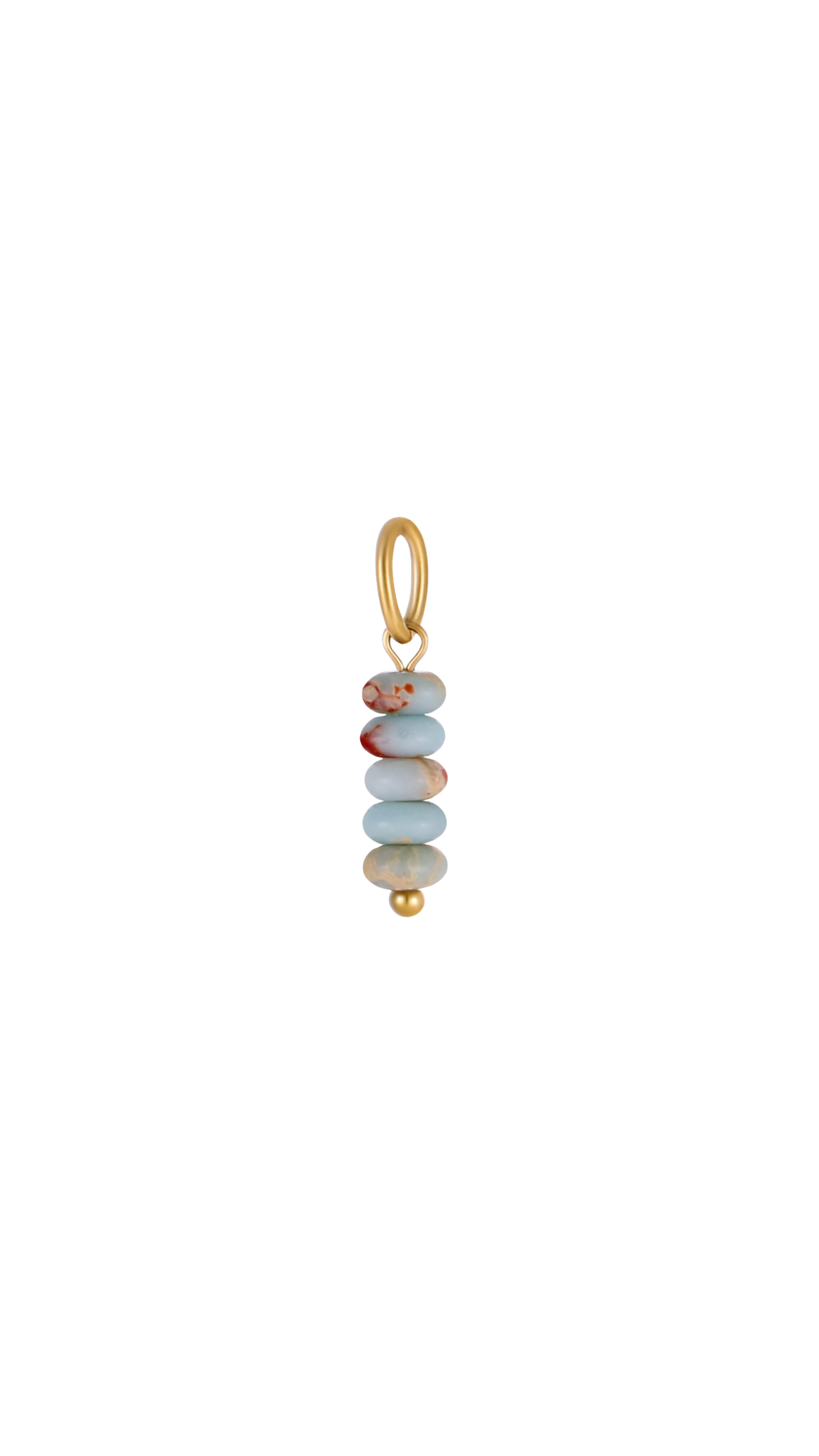 Blue Lagoon Stone Charm