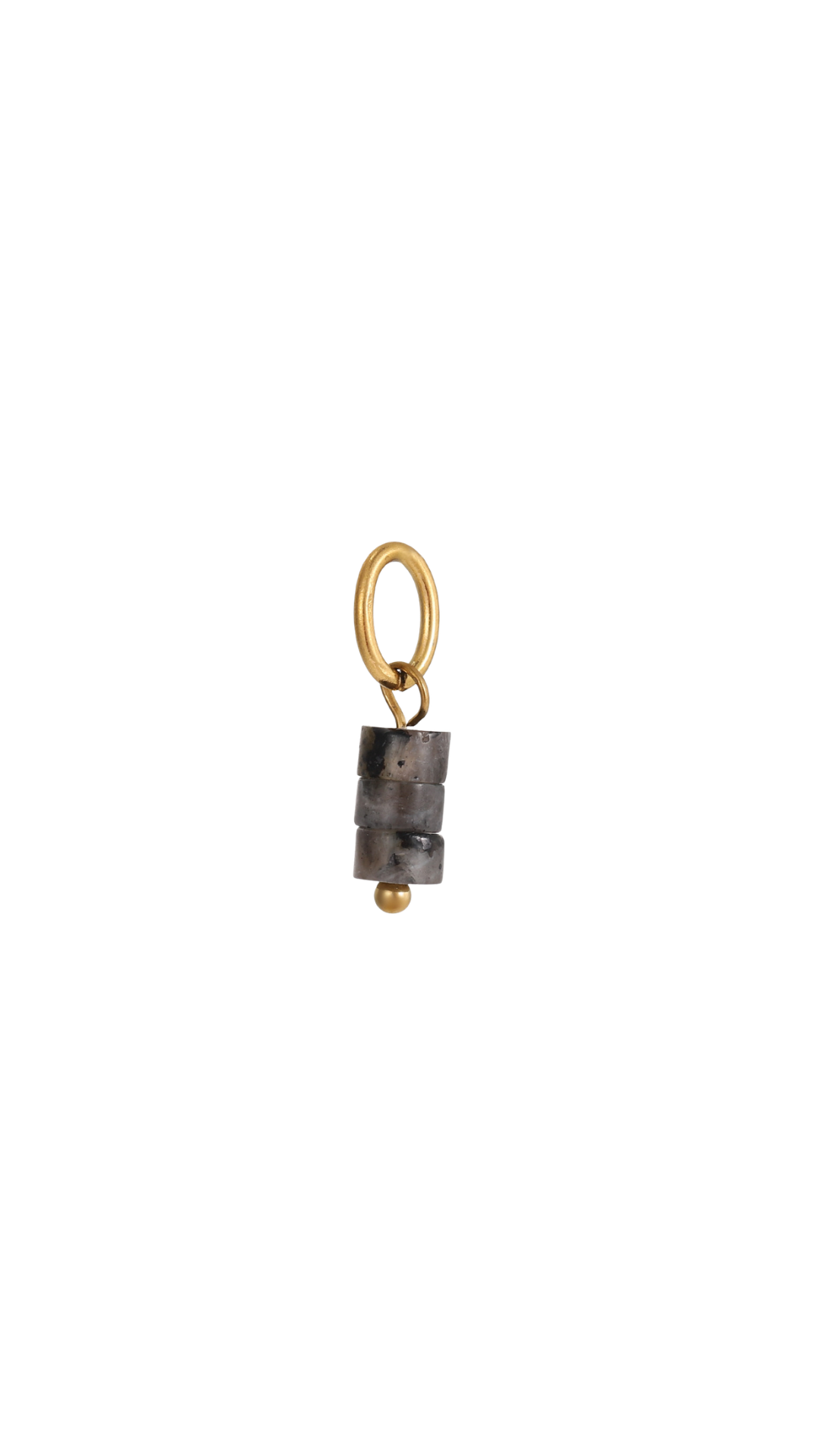 Moonstone Noir Charm