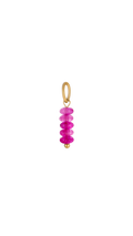 Fuchsia Muse Stone Charm