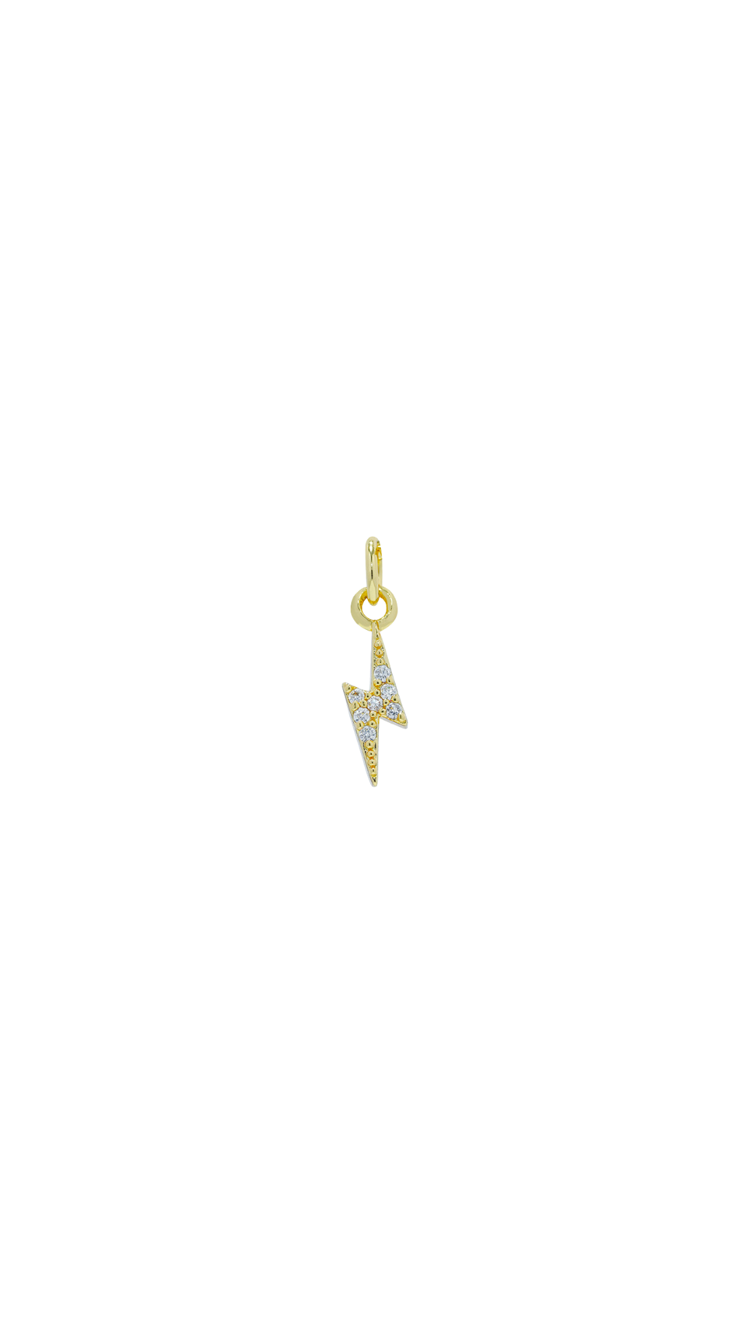 Lightning Zircon Charm