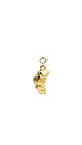 Golden Croissant Charm