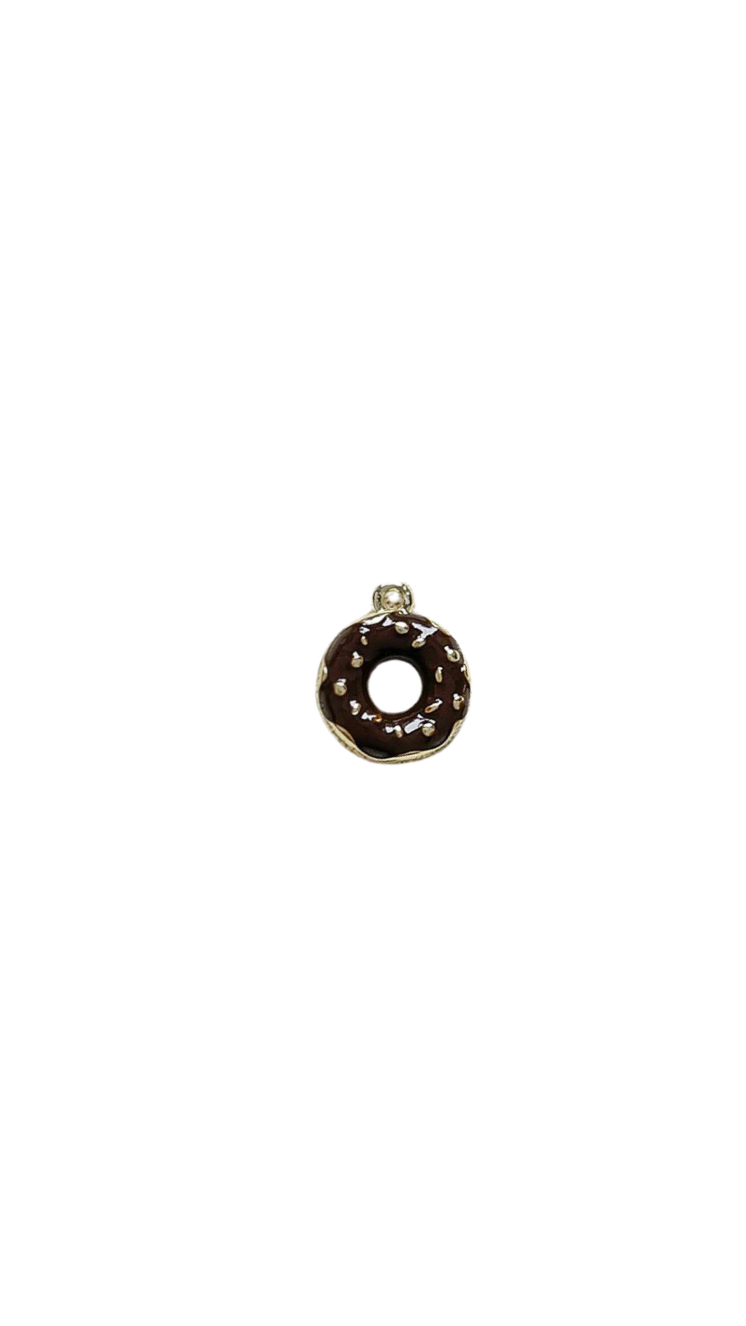 Golden Donut Charm