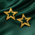 Gold Star Earrings