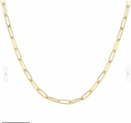 Paperclip Necklace for Charm Bar