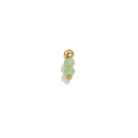 Light Green Crystal Bead Charm