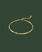 Gold Steel Plated Necklace