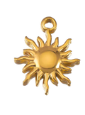 Golden Royal Sun Charm