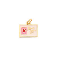 Love You Letter Charm