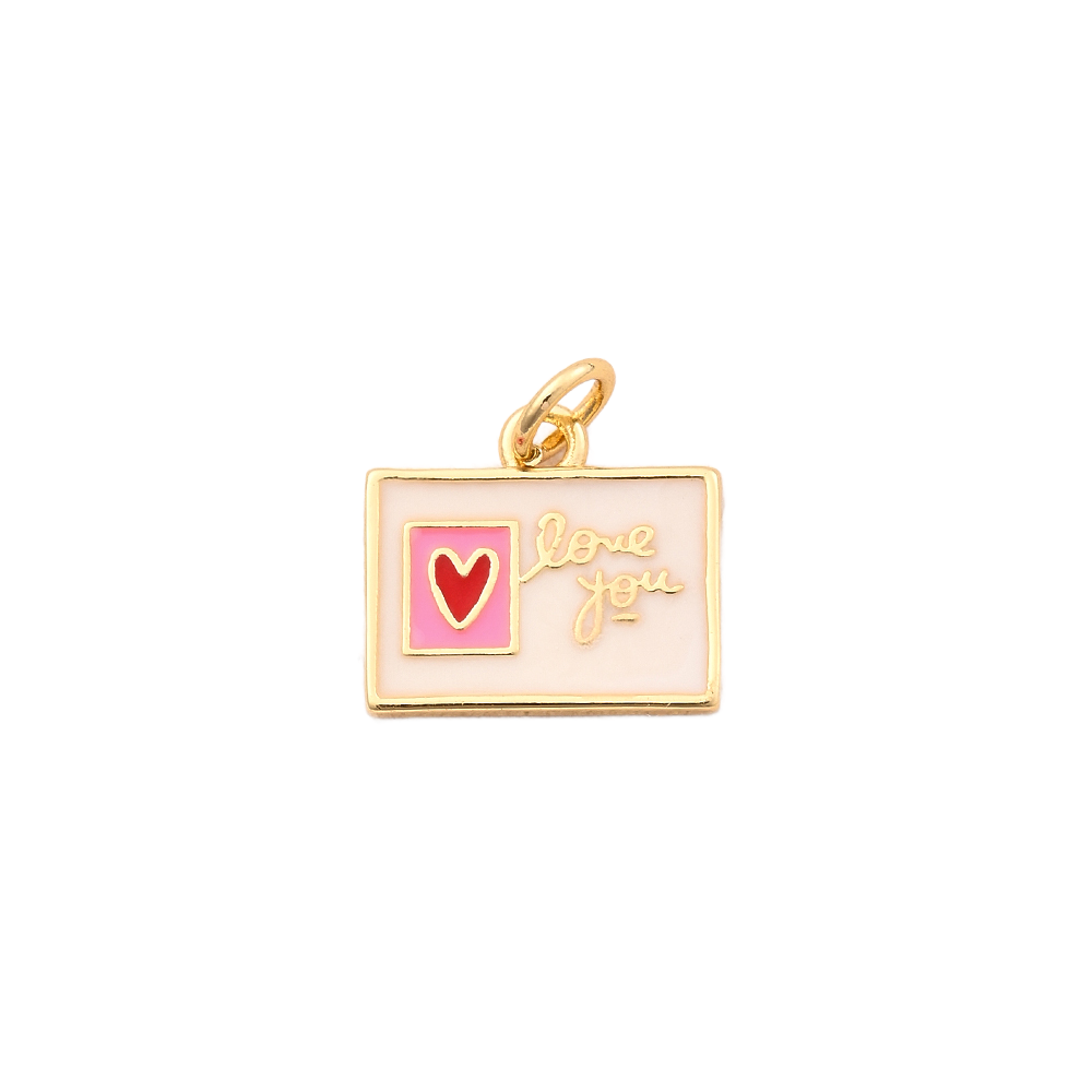 Love You Letter Charm